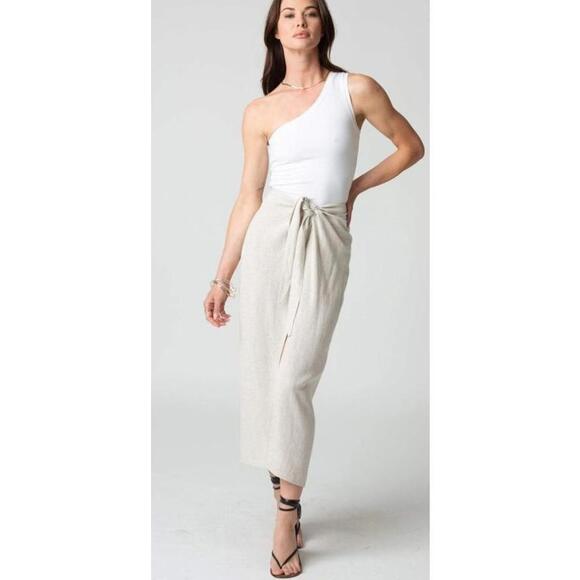 Stillwater Forever summer Natural High Waisted Size L Skirt $ 148.00 NWT #11